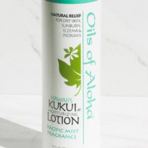 Oils Of Aloha Kukui HAWAII Moisturizing Lotion Eczema, psoriasis, sunburn